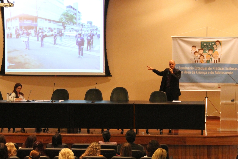 Superintendente do IEL/SC, Natalino Uggioni, que destacou os esforços para a ampliação da cobertura em Santa Catarina. (Foto: Fábio Almeida)