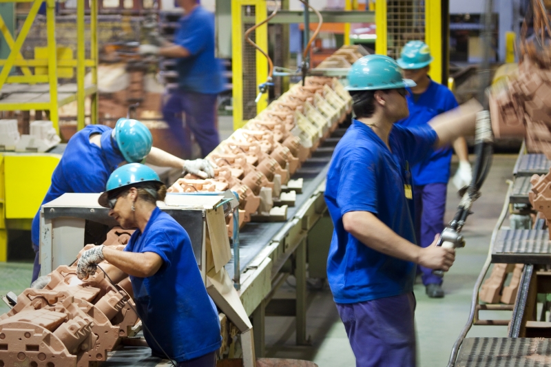 SC acumula queda de 11% nas vendas industriais até outubro. A produção caiu mais de 4%, até setembro (Foto: Plínio Bordin)