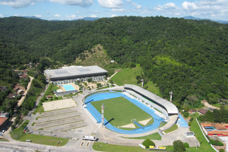 Complexo Esportivo Bernardo Werner (Foto: Divulgação SESI/SC)