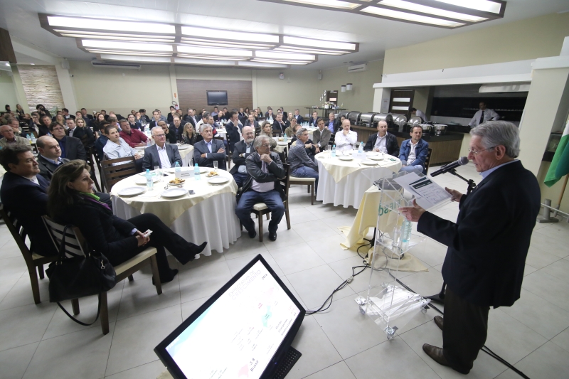 Empresário catarinense passa por dificuldade, mas não se deixa abater, afirmou Côrte (foto: Júnior Duarte)