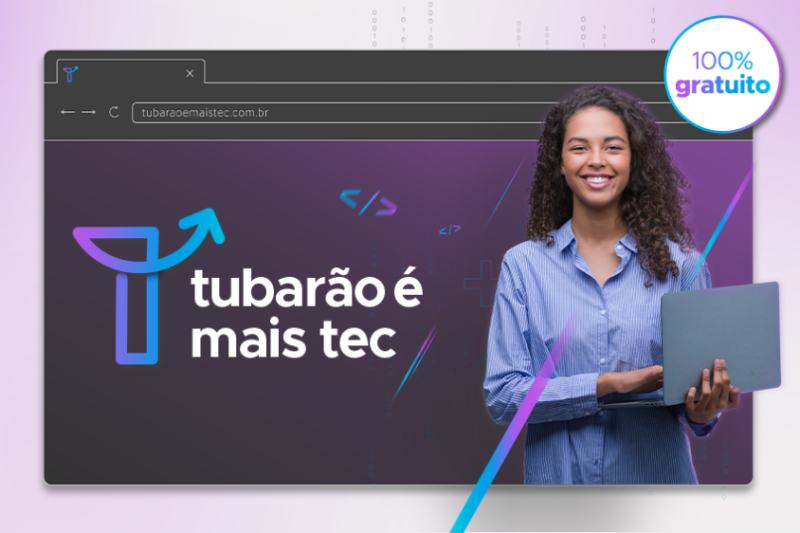 ‘Tubarão É Mais Tec’ vai formar jovens e adultos para o setor de TI