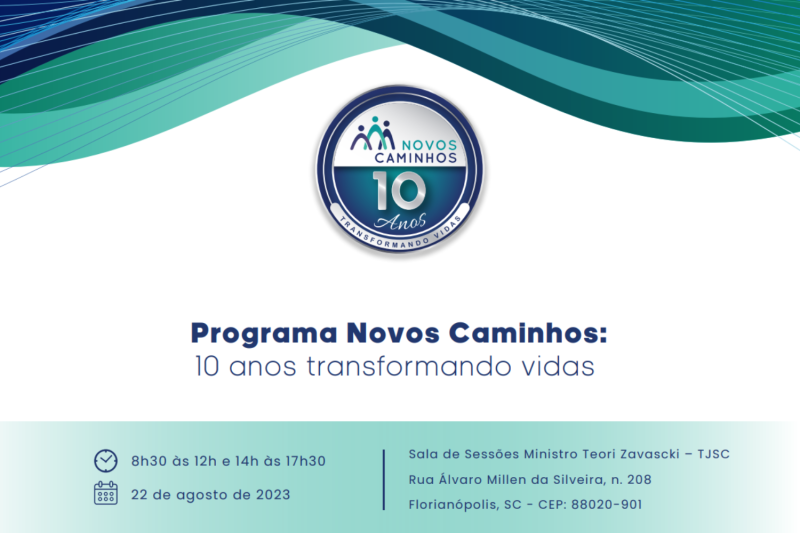 Tribunal de Justiça e parceiros celebram 13 mil matrículas no programa Novos Caminhos