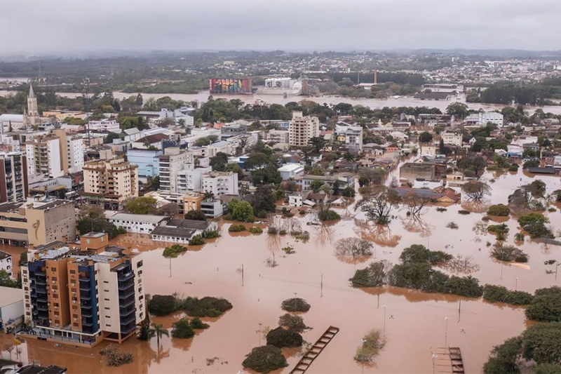 Olsen arrecada doações para enviar ao Rio Grande do Sul