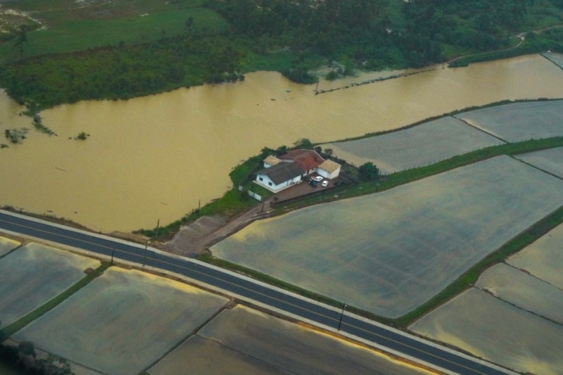 SC: 131 cidades registram ocorrências e 60 municípios em situação de emergência