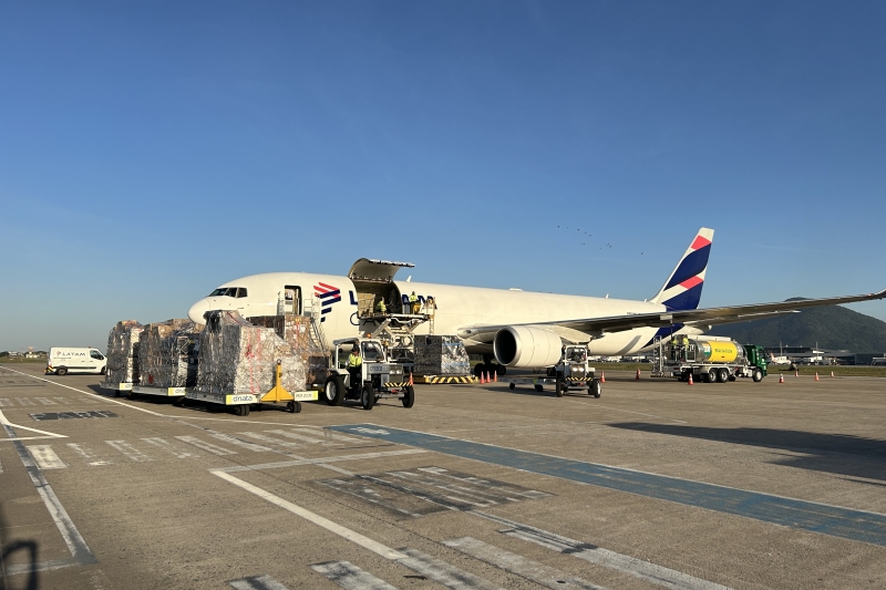 Terminal de cargas do Floripa Airport tem melhor desempenho da história