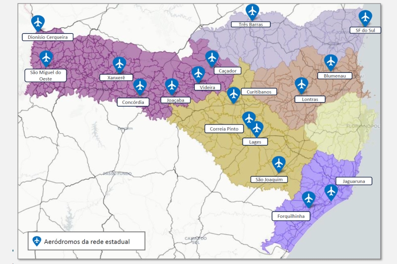 Governo abre consulta pública para o Plano Aeroviário de Santa Catarina