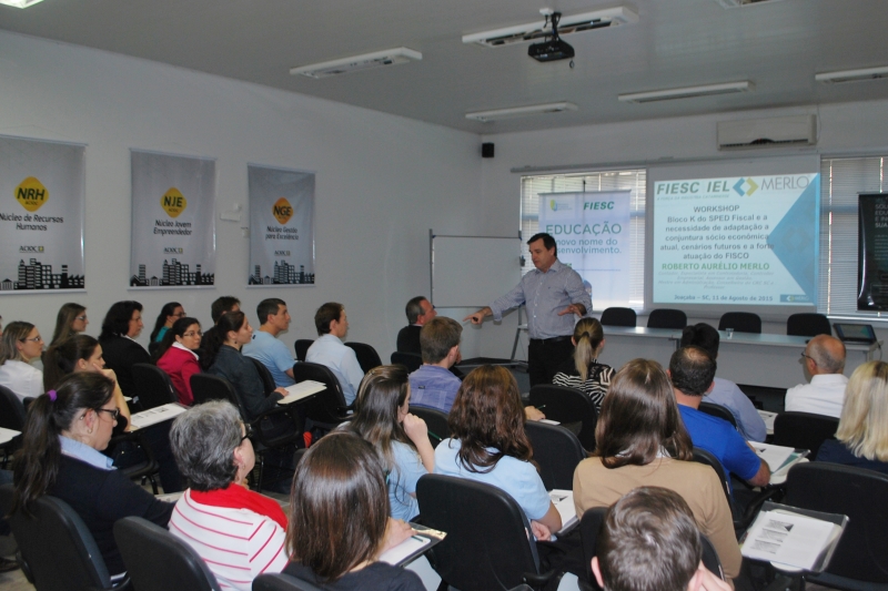 Evento contou com a participação de 50 profissionais de contabilidade. Foto: Nativa Comunicação.