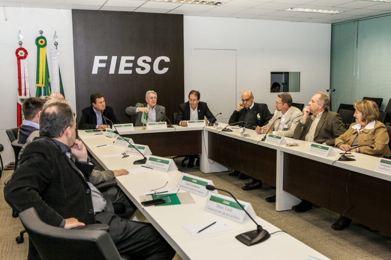 Encontro foi realizado na tarde desta sexta-feira (26), em Florianópolis (foto: Heraldo Carnieri)